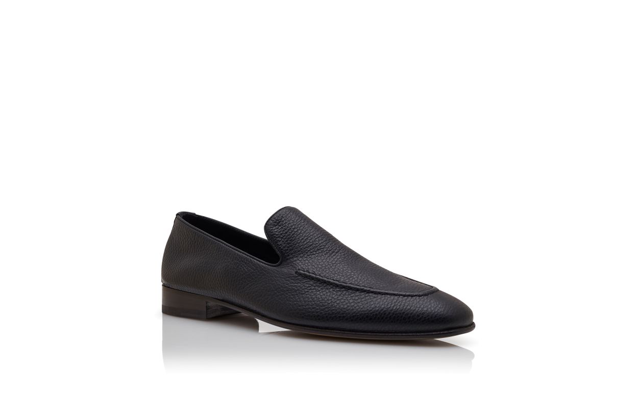 Loafers in pelle di vitello nera