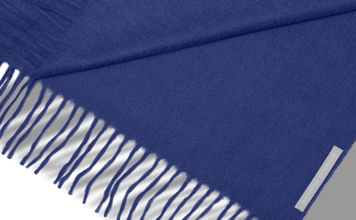 Sciarpa di Cashmere Blu