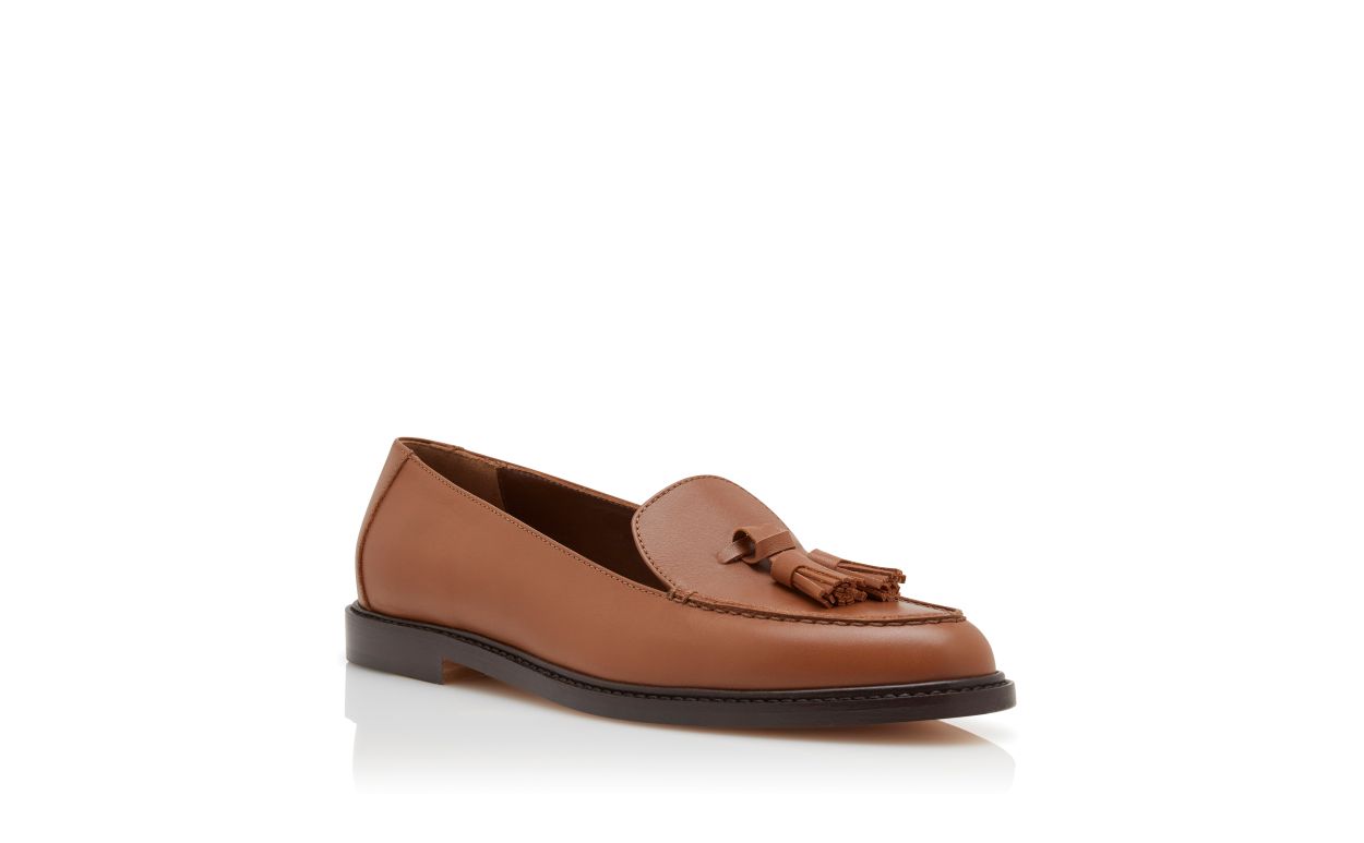 Loafers in Pelle di Vitello Marrone