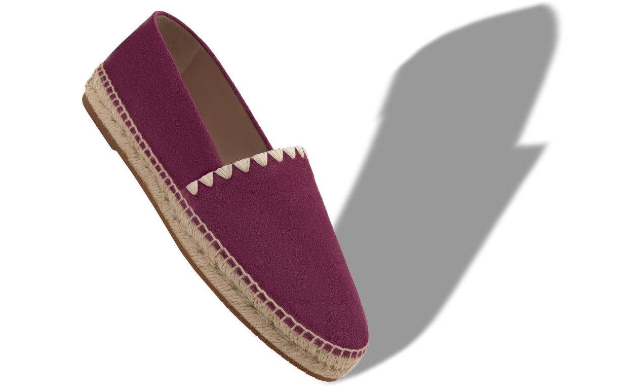 Espadrilles in pelle di vitello rossocupo