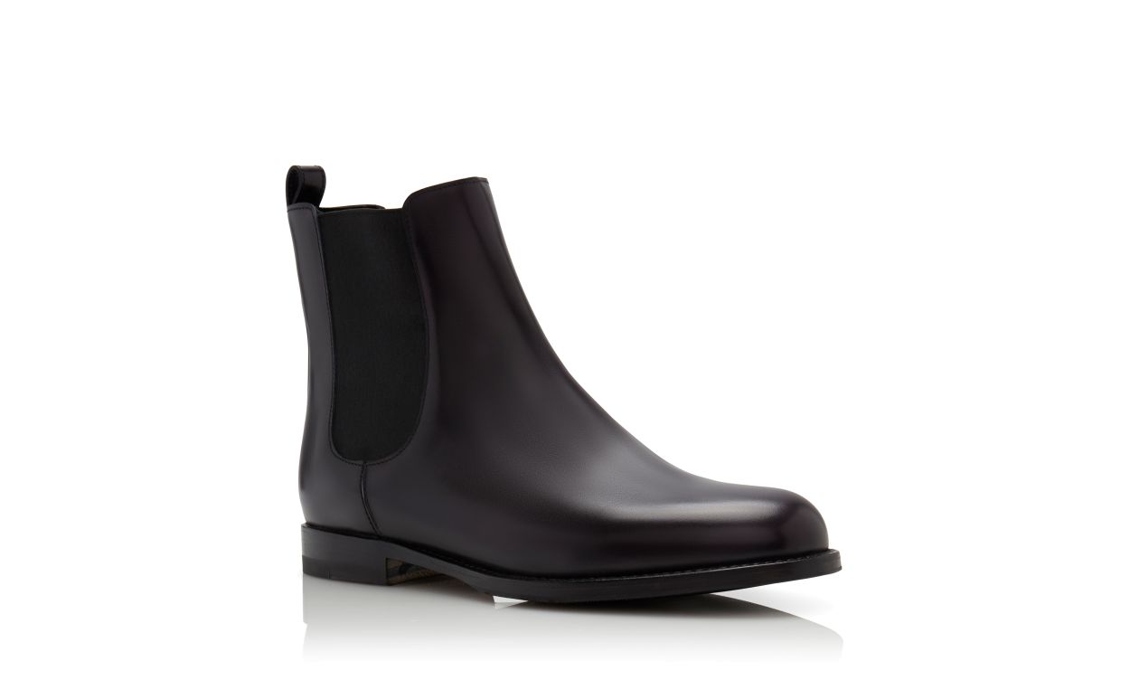 Stivali Chelsea in Pelle di Vitello Nero