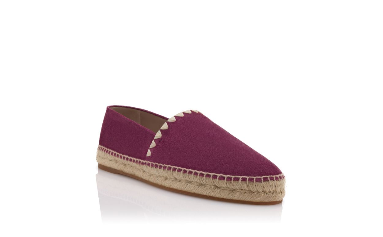 Espadrilles in pelle di vitello rossocupo