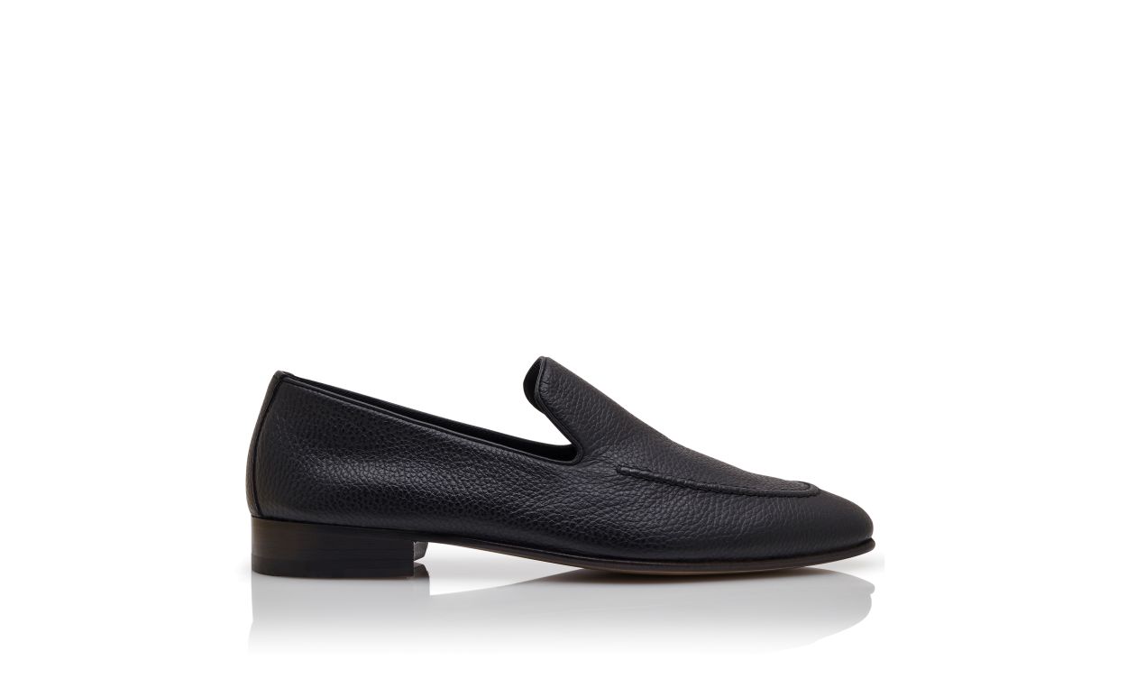 Loafers in pelle di vitello nera