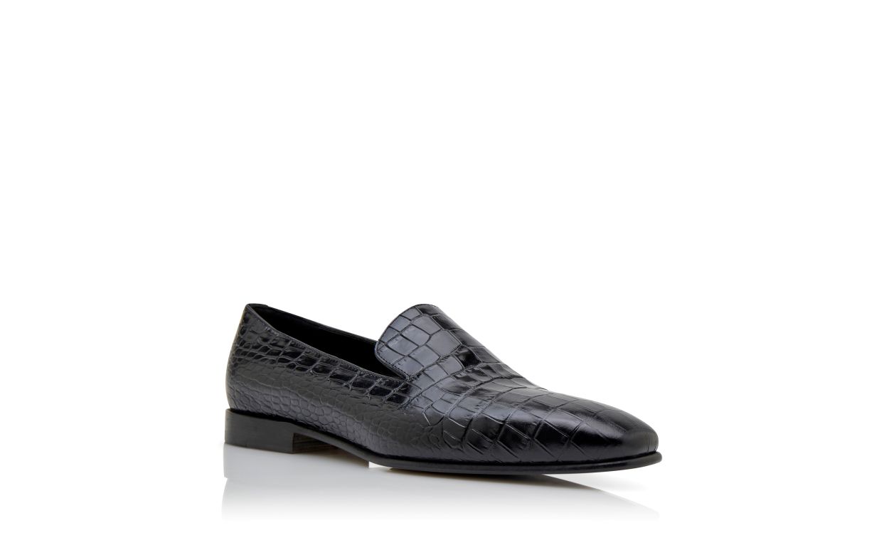Loafers in pelle di vitello nera