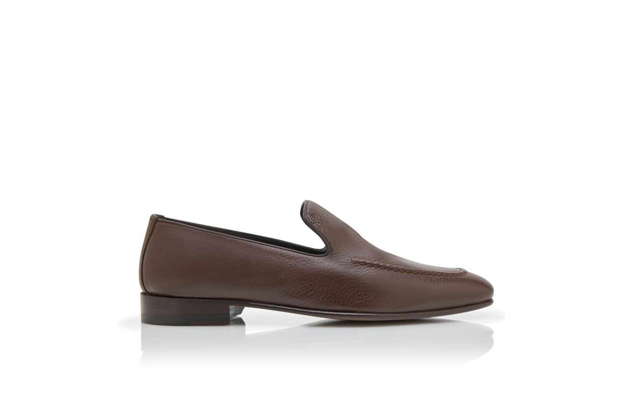 Loafers in Pelle di Vitello Marrone